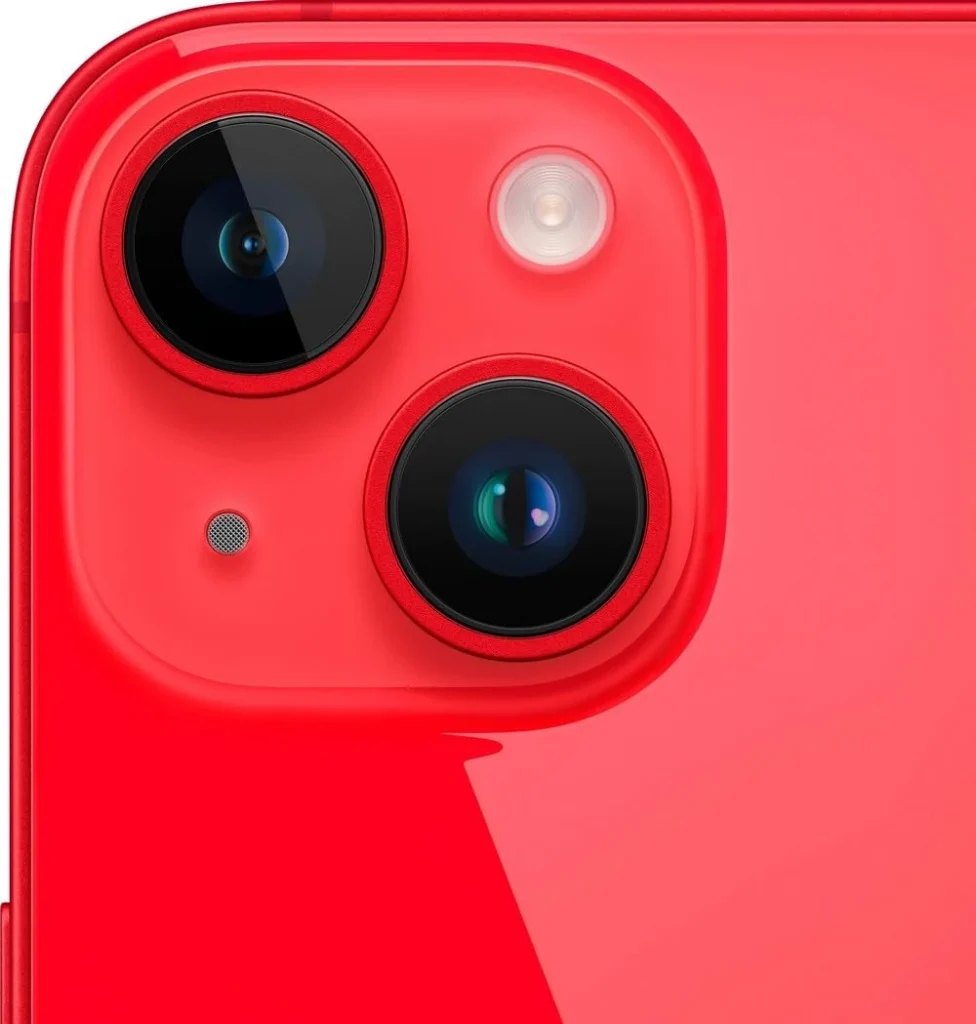 Apple iPhone 14 Camera - Red