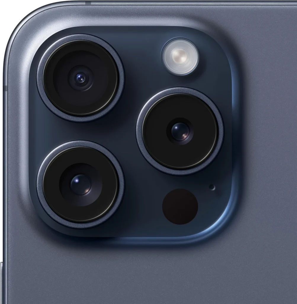 iPhone 15 Pro Camera - Blue Titanium