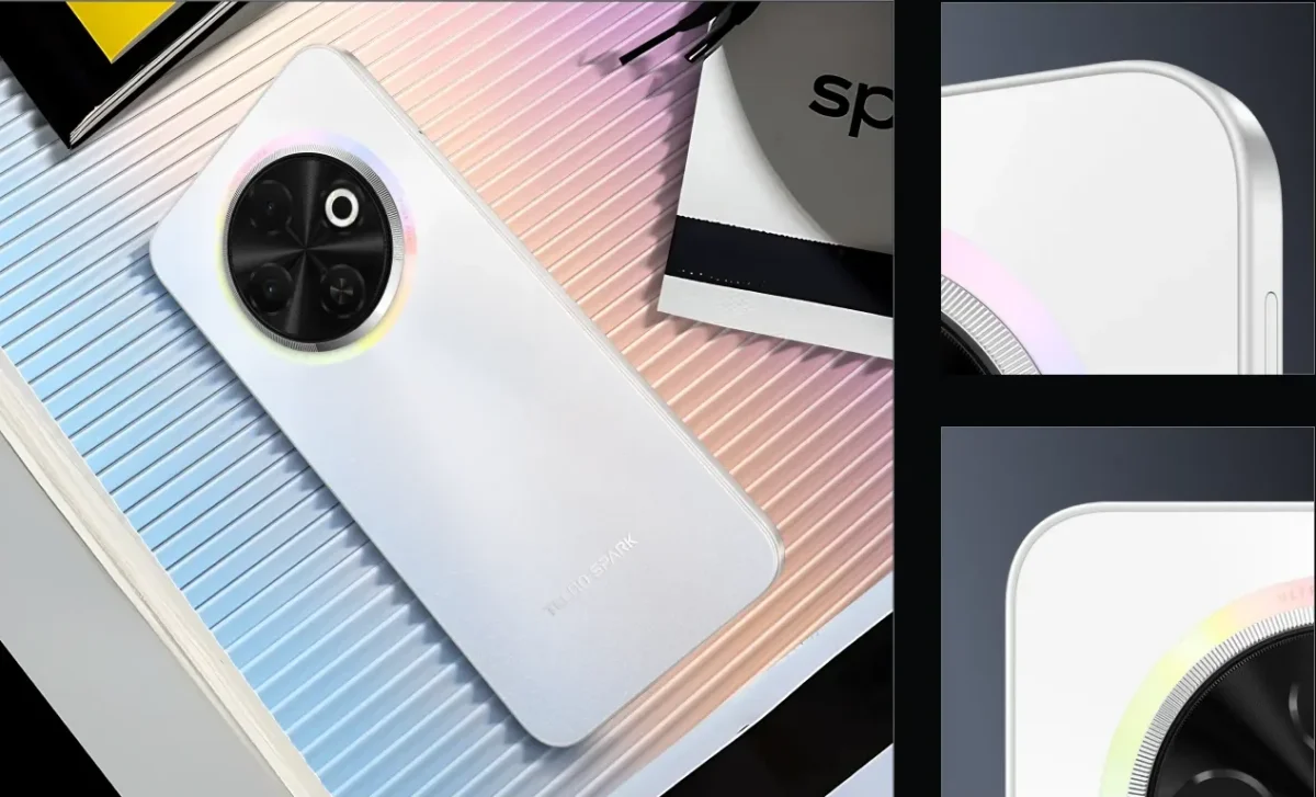 Tecno-Spark-30C-Orbit-White-Design