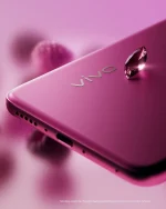 Vivo V60 Gold Rear Design