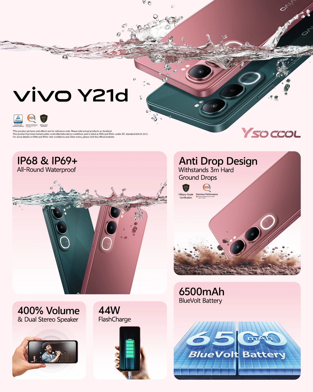 Vivo Y21d Specifications