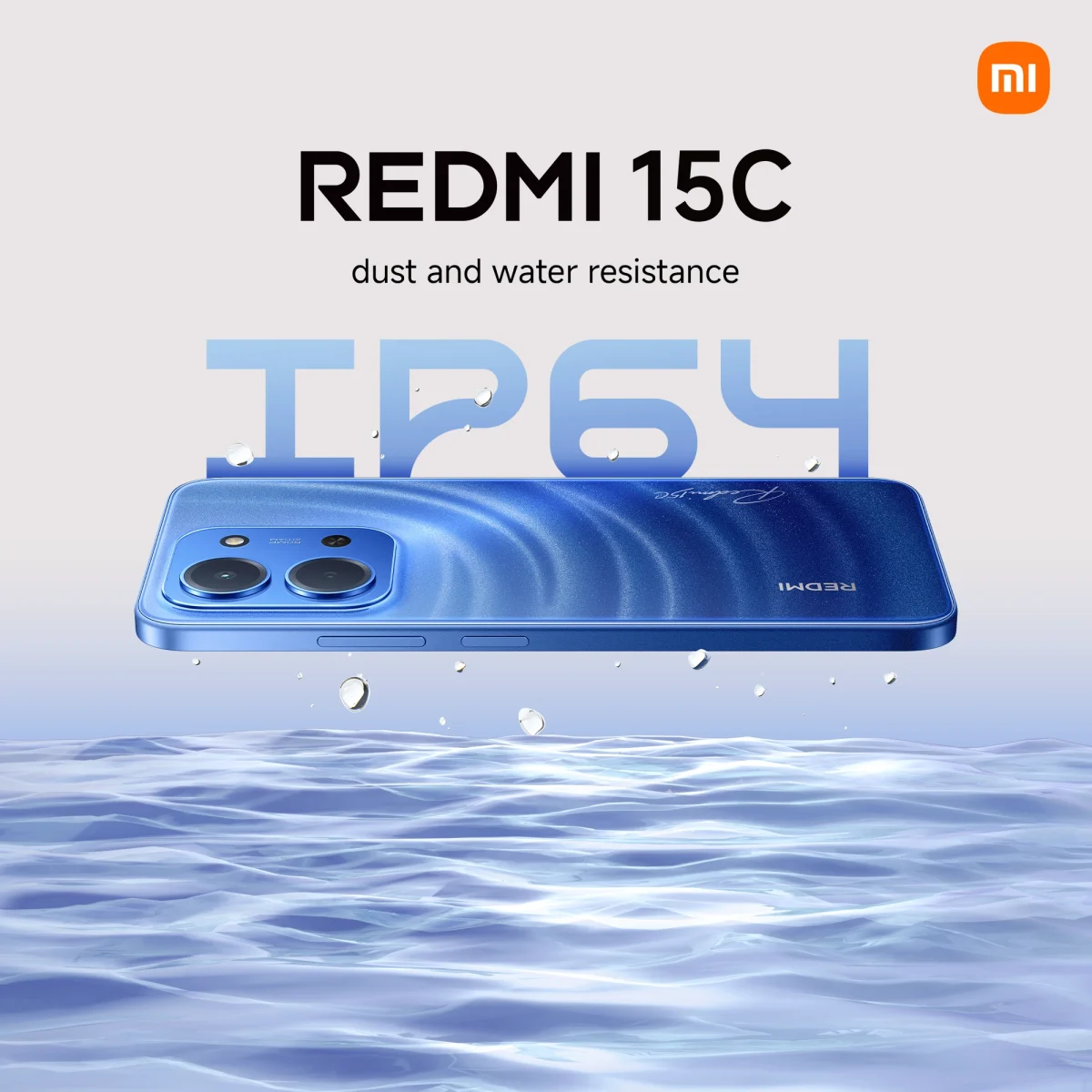Redmi 15C - Water Resistant