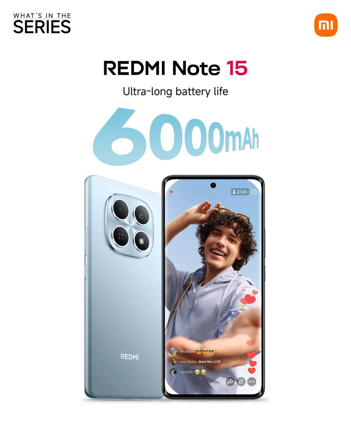 Redmi Note 15 - Battery Capacity
