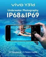 Vivo Y31d Water Resistant