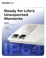 Infinix Smart 20 - Water Resistant