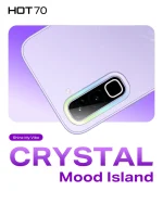 Infinix Hot 70 Crystal Mood Island