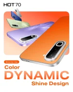 Infinix Hot 70 Dynamic Shine Design