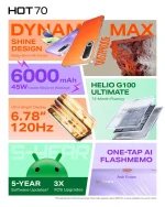 Infinix Hot 70 Main Specs