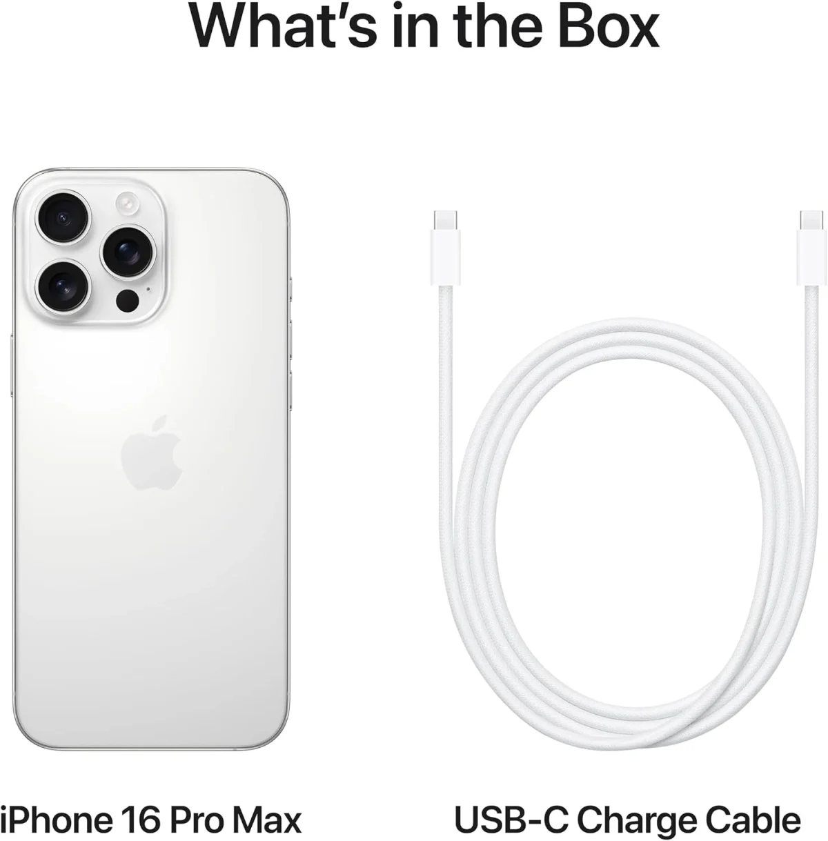 iPhone 16 Pro Max - In the Box