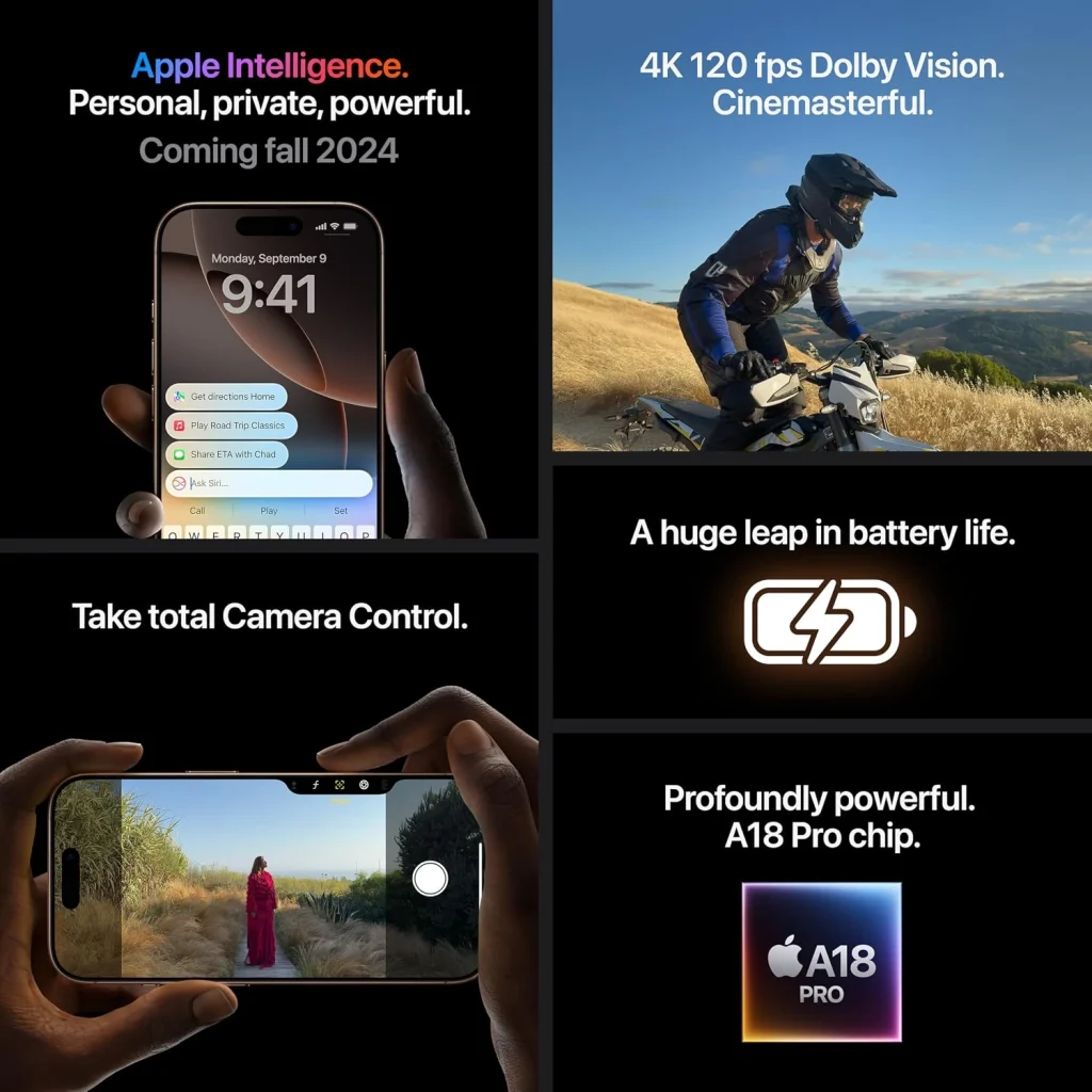 iPhone 16 Pro Max - Specs