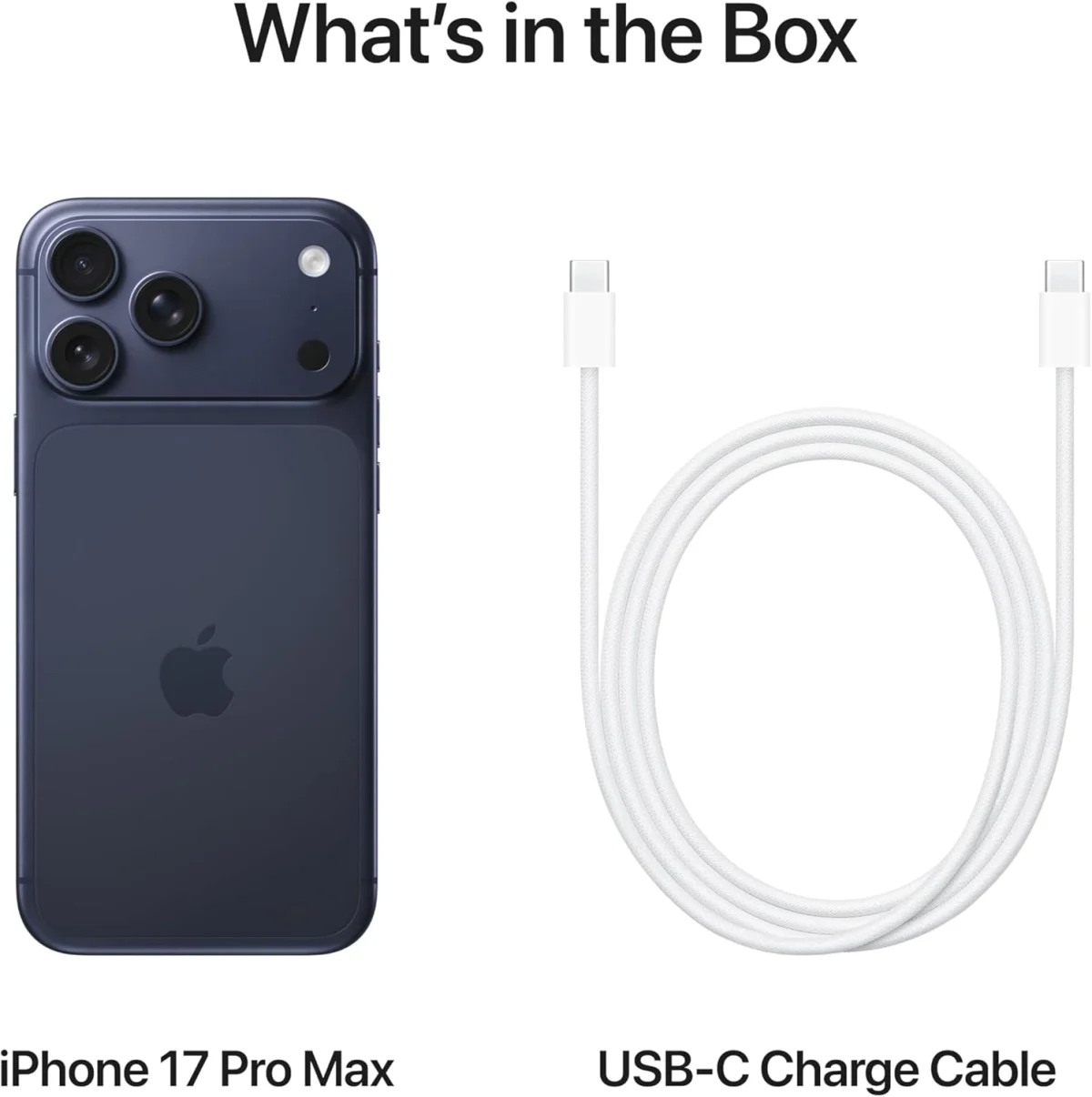 iPhone 17 Pro Max - In the Box