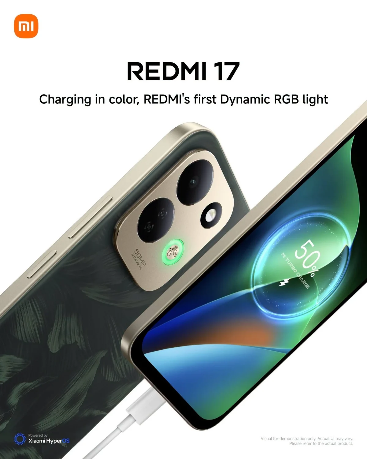 Redmi 17 Charging Dynamic Light