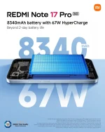 Redmi Note 17 Pro 5G - Battery